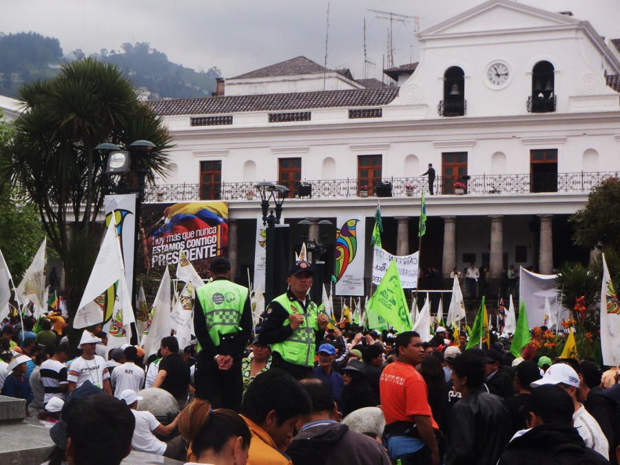 Demonstrasjoner i Ecuador