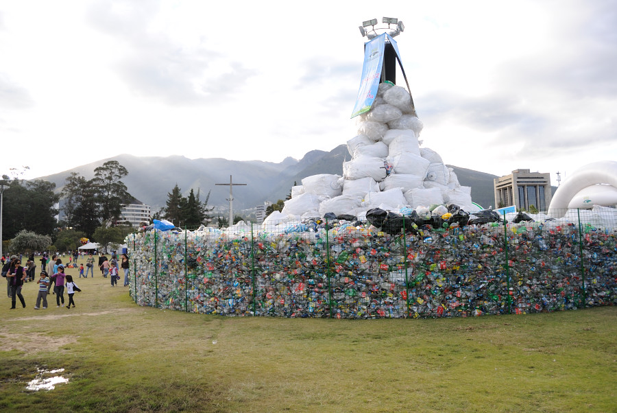 Verdensrekord i plastflasker